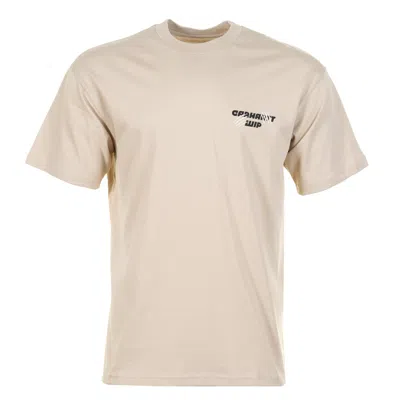 Carhartt Short Sleeve Wiptopia T Shirt Wall In Neutral