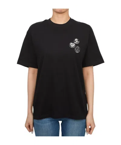 Carhartt Short-sleeved T-shirt In Black