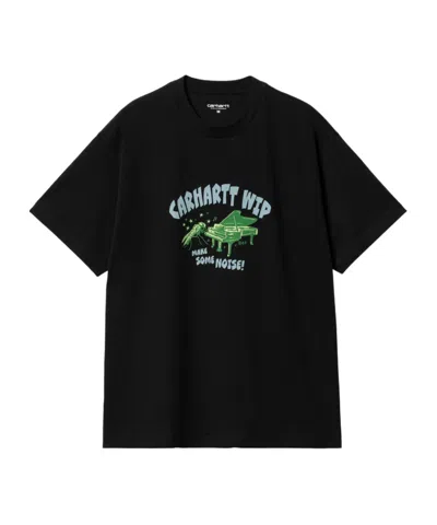 Carhartt Short-sleeved T-shirt In Black