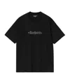Carhartt Man Black T-shirts & Tank Tops In Black