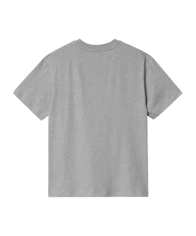 Carhartt Short-sleeved T-shirt In Gray