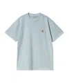 Carhartt Vista Logo Jersey T-shirt In Gray