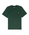 Carhartt T-shirt Col Rond En Coton In Green