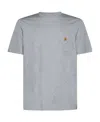 Carhartt Short-sleeved T-shirt With Round Neck In Gray