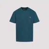 Carhartt Wip Short Sleeves American Script T-shirt In Malachite