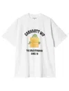 Carhartt Short Sleeves Gold Standard T-shirt In Xx White