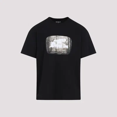 Carhartt Short Sleeves Greatest Flicks T-shirt In Black
