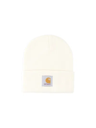 Carhartt Short Acrylic Watch Hat Natural In Neutral