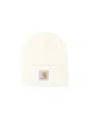 Carhartt Logo-patch Beanie In White