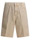 Carhartt Walter Single Knee Shorts Beige In Neutral