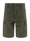 Carhartt Cargo Shorts Regular Cotton Lightweight Pockets In Cypress Rinsed
