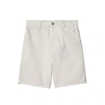 Carhartt Shorts For Man I027942 29j02 Grey In White