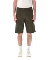 Carhartt Brown Regular Cargo Shorts In Green