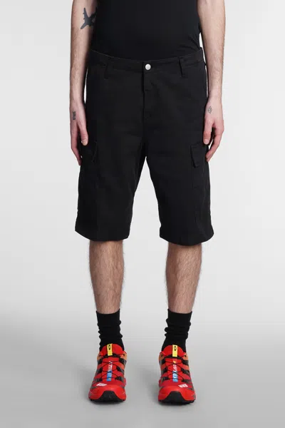 Carhartt Shorts In Black Cotton
