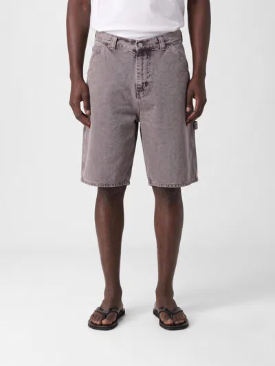 Carhartt Mens Shale Landon Denim Shorts In Gray