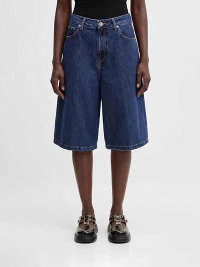 Carhartt Shorts Woman  Wip In Blue