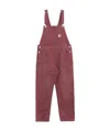 Carhartt W Bib Overall Straight One-piece Suit In Red
