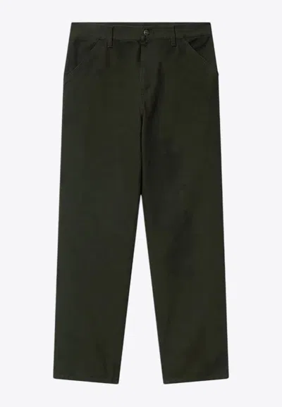 Carhartt Signature Single-knee Pants In Green