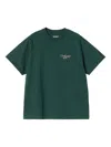 Carhartt Signature T-shirt In Green