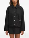 Carhartt Simple Button Jacket In Black
