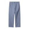 Carhartt Wip Bay Trousers Single Knee In Blue
