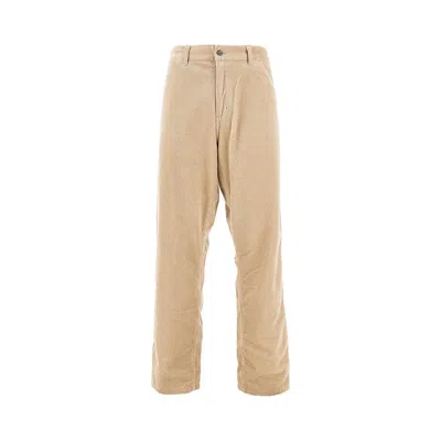 Carhartt 'simple' Corduroy Pants In Gold