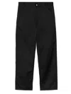 Carhartt Black Brandon Single Knee Trousers In Black