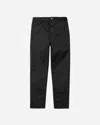 Carhartt Black Brandon Single Knee Trousers In Black