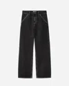 Carhartt Simple Denim Pants In Black