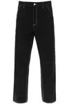 Carhartt Single Knee Pant Back Pockets In Black