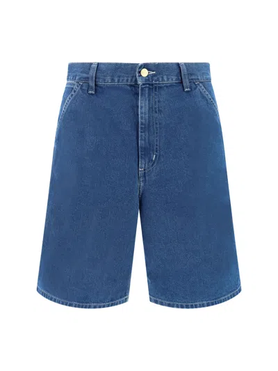Carhartt Simple Shorts In Blue