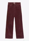 Carhartt Wip Simple Pant In Rondo Colour In Burgundy