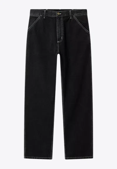 Carhartt Simple Straight Jeans In Black