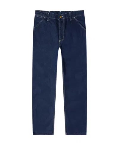 Carhartt Simple Straight-leg Jeans In Blue