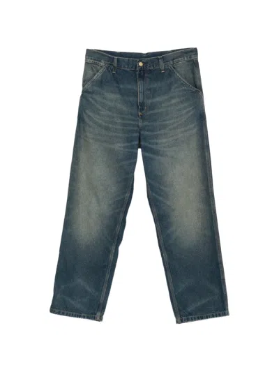 Carhartt Simple Straight-leg Jeans In Blue