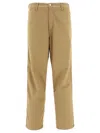 Carhartt Beige Polyester Blend Simple Pant