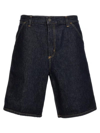 Carhartt Single Knee Bermuda And Short Blue