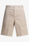 Carhartt Walter Single Knee Shorts Beige In Neutral