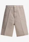 Carhartt Tailored Shorts With Pockets And Belt Loops