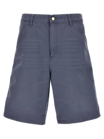 Carhartt Single Knee Bermuda Shorts In Blue