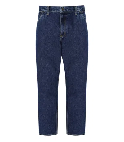 Carhartt Wip Single Knee Blue Jeans