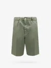 Carhartt Single Knee Cotton Bermuda Shorts With Logo Patch In Multi