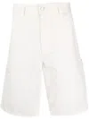 Carhartt Wip Mens Single Knee Shorts In Neutral