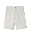 Carhartt Wip Mens Single Knee Shorts In Neutral