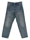 Carhartt Single Knee Double-pocket Jeans In Blue