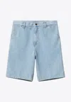 Carhartt Single Knee Essential Bermuda Shorts In Blue