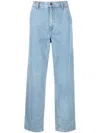 Carhartt Brandon Low-crotch Jeans In Blau