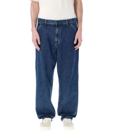 Carhartt Single Knee Jeans In Blue