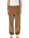 Carhartt Patch Pocket Trousers In Brown