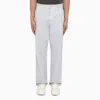 Carhartt Single Knee Pant Sonyc Silver In Cotton In Grey